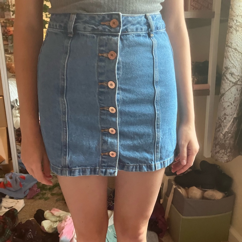 Jean skirt